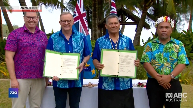 Die Hälfte der Bürger von Tuvalu beantragt, inmitten steigender See nach Australien zu wandern