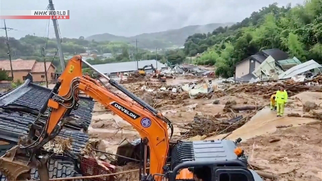 Hüter Regen in Südkorea hinterlässt 14 Tote