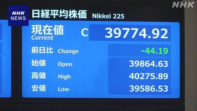 Nikkei 225 übertrifft kurz 40.000 im Handel nach der Wahl
