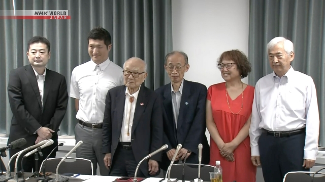 Japanische Friedensgruppen geben Erklärung vor dem 80. Jahrestag der A-Bomben aus