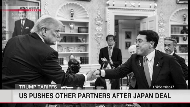 Die US -amerikanischen Gespräche mit anderen Partnern nach Japan Deal