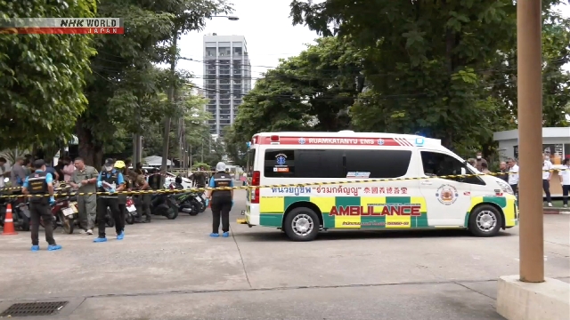 Gunman tötet 5, Selbst in Bangkok