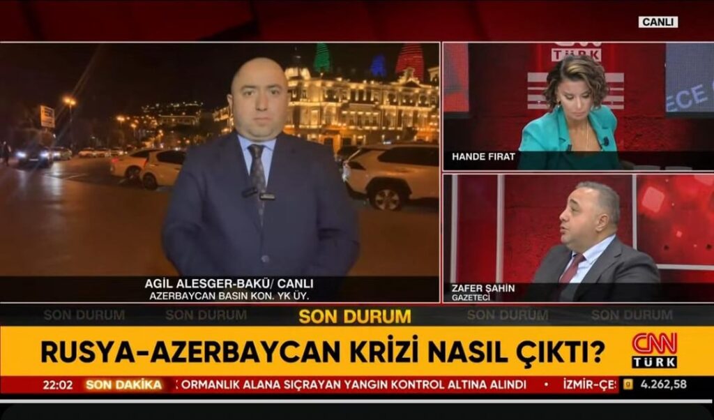 Das Land brennt und sofort Cnntürk, Hertürk, NTV