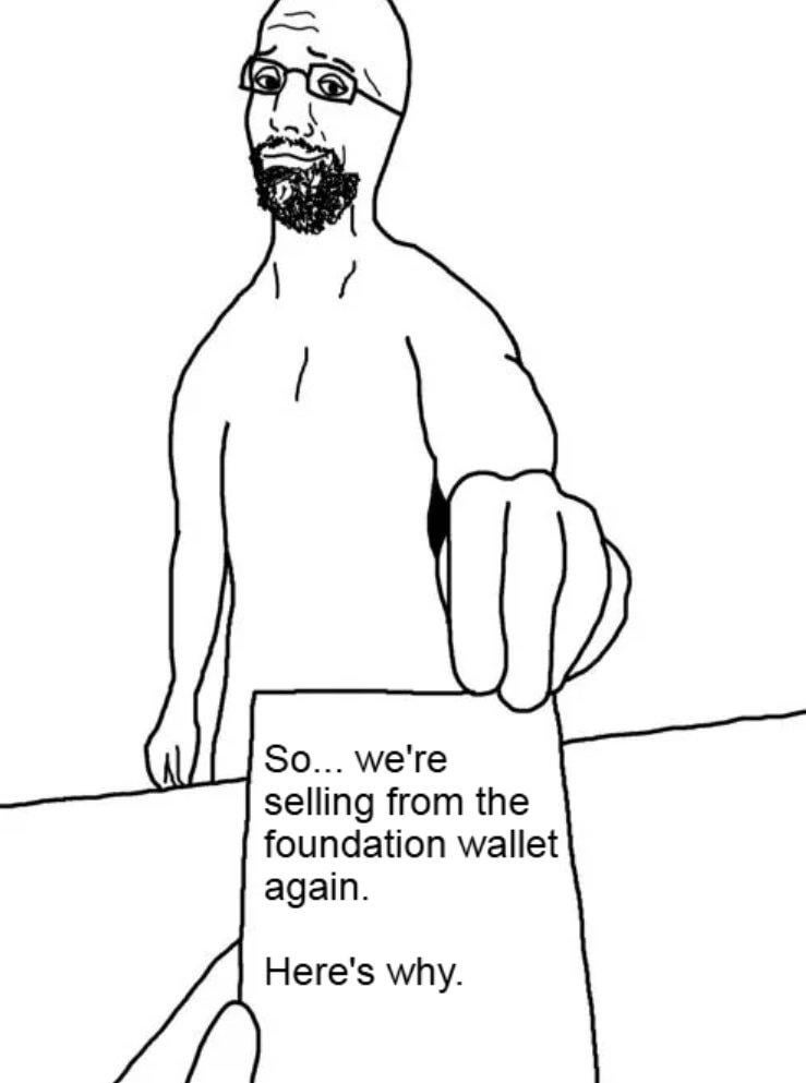 Ethereum Foundation tut das, was es am besten kann, wenn wir pumpen