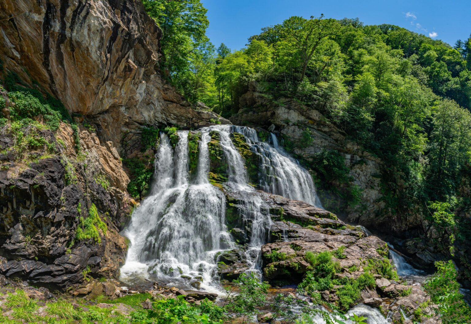 Callasuja Falls, schön und im Herzen von Appalachia