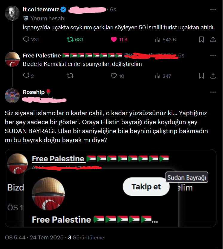 Die AKP -Volk und politische Islamisten haben in der palästinensischen Sache keine Ernsthaftigkeit. Sie stimmen nicht gegen den Völkermord. Ihr Ziel ist es nur, Show und Show zu zeigen. Das Höchste zu spüren.