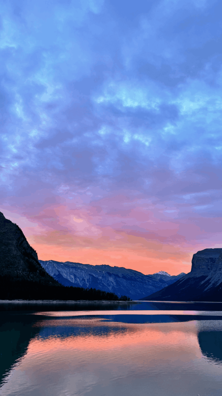 Dieser Sonnenaufgang ist wunderschön
