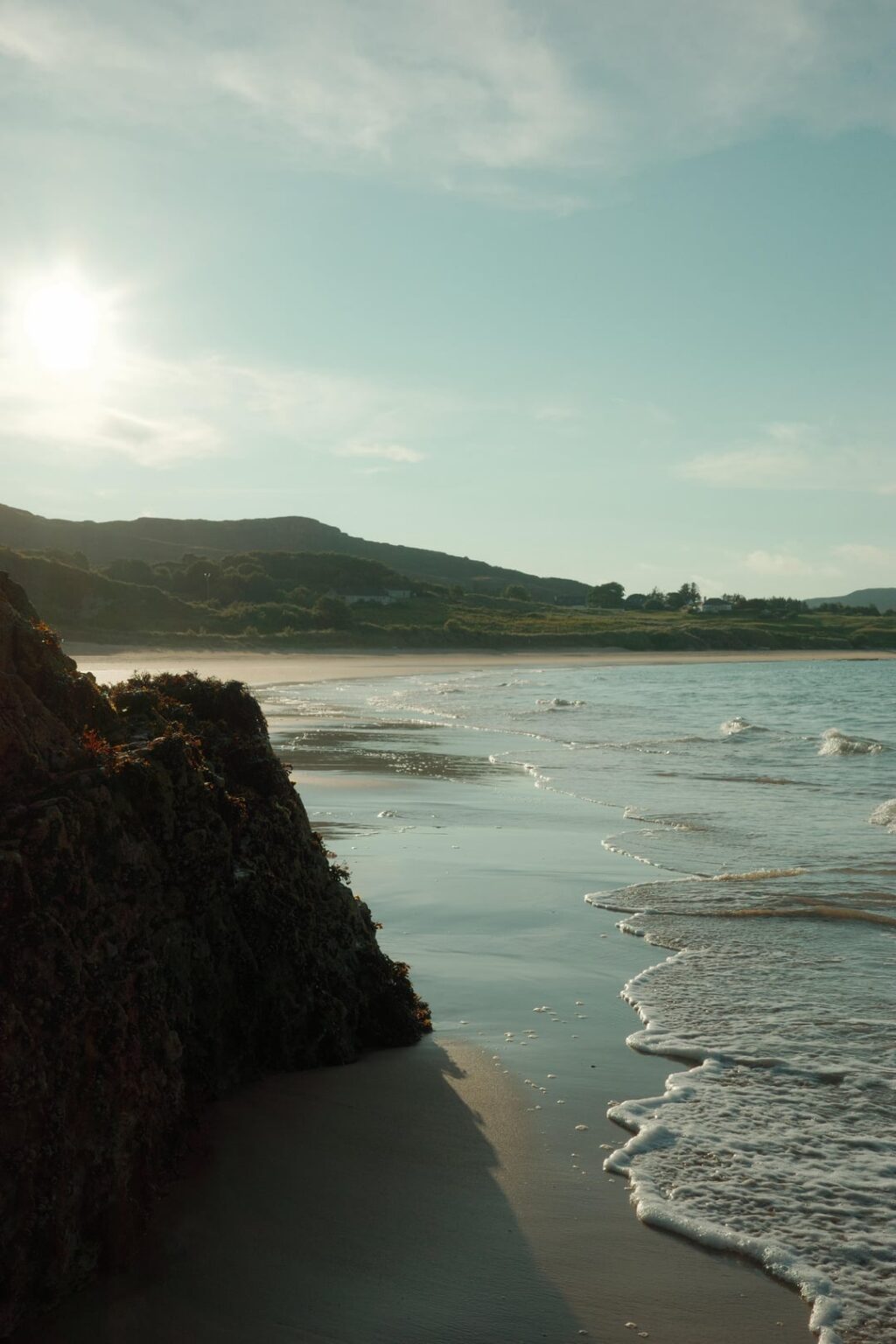 Einige goldene Stunden Bilder von Donegal von der letzten Nacht