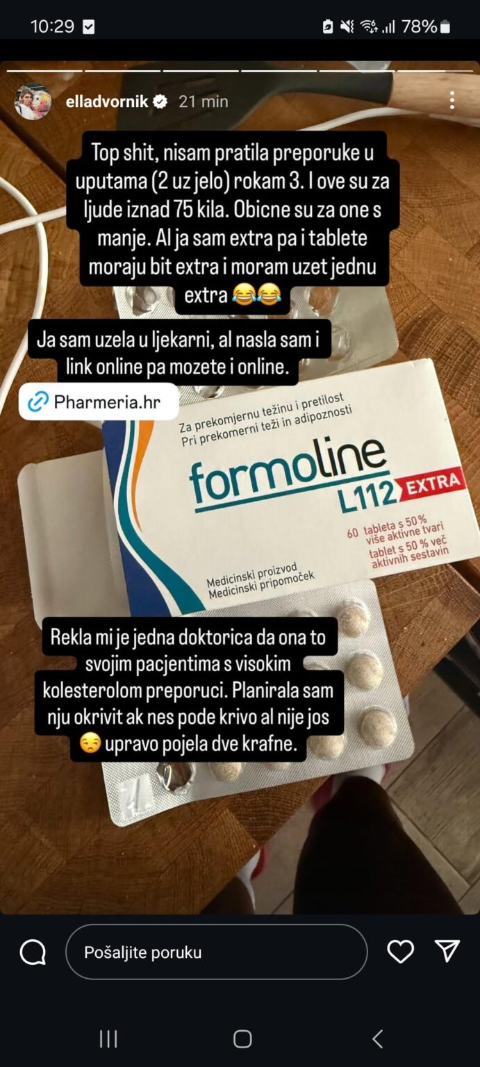 Ella Dvornik verwendet ein Heilmittel für die Dicke Ella Dvornik verwendet ein Heilmittel für die Dicke