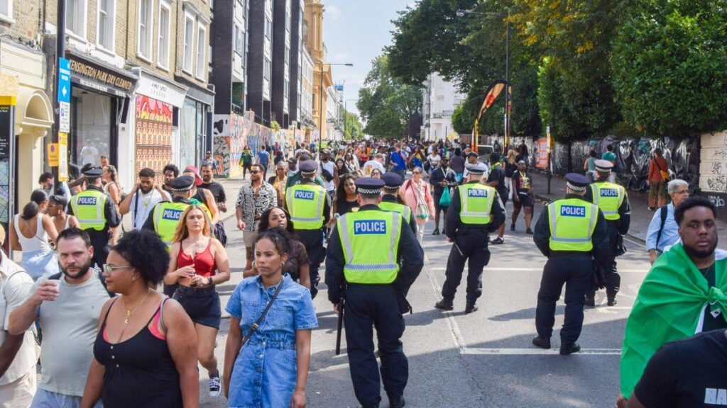 Polizei benutzt Gesichtserkennungskameras im Notting Hill Carnival