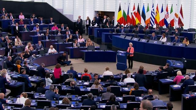 Ursula von der Leyen verteidigte seine Bilanz bei der Debatte über die Zensurbewegung. Melonis Mann im europäischen Parlament, in Meinungsverschiedenheiten mit Pipereas Ansatz, bügte George Simion: "Leider verlieren einige gerne, sowohl zu Hause als auch hier".