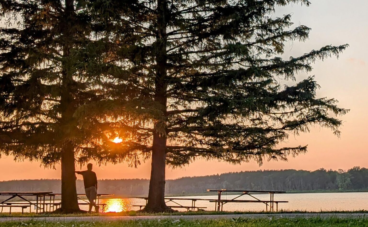Sonnenuntergang am See