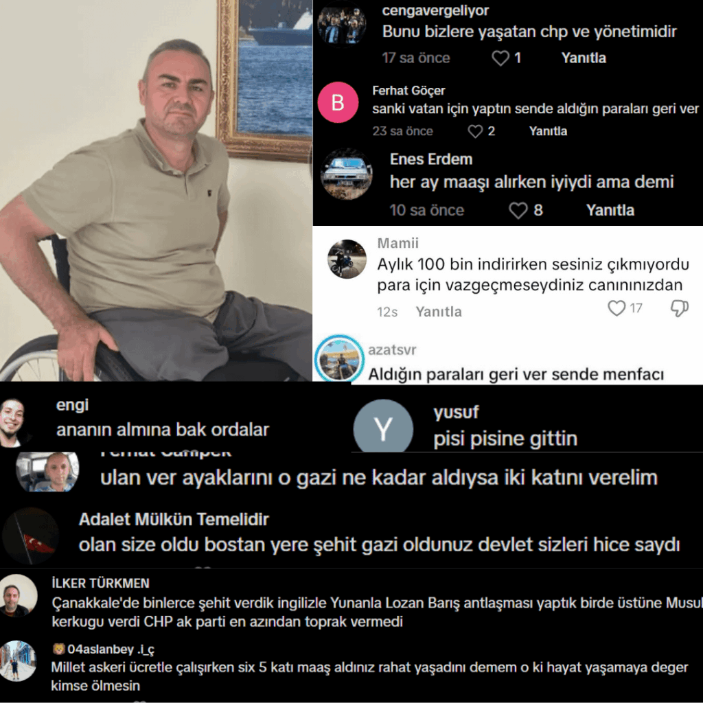 Einige Tiktok -Nachrichten von Gazi Hikmet Özcanlı. Frieden oder so?