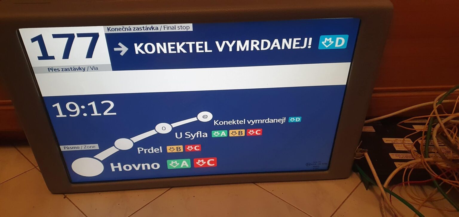 Im öffentlichen Verkehr kann nicht immer langweilig sein