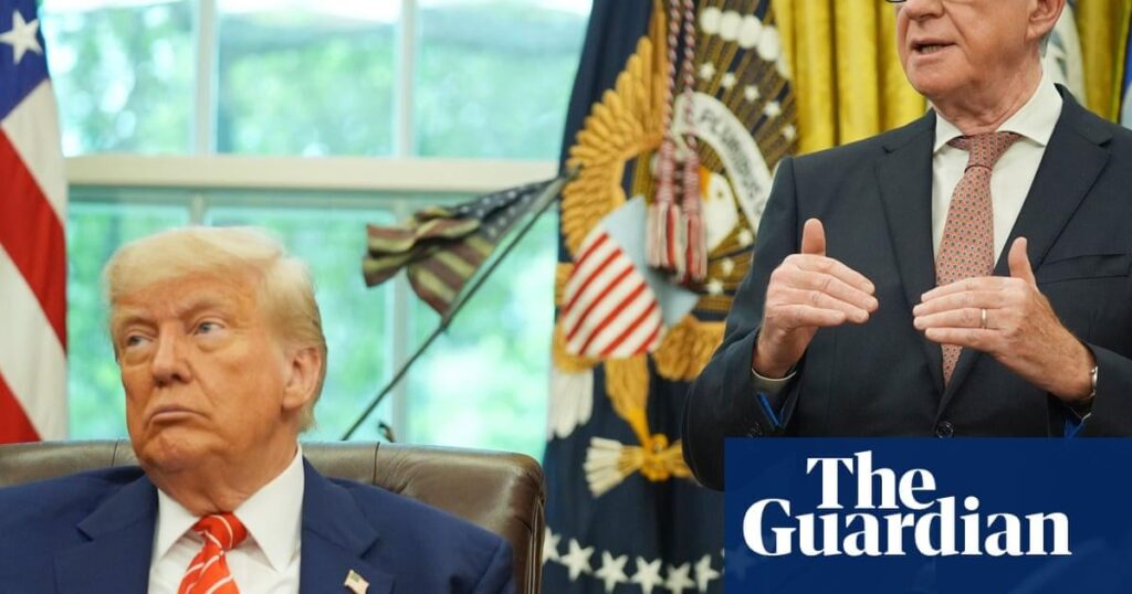Trumps 10% Tarif für die meisten britischen Waren "hier zu bleiben", sagt Lord Mandelson