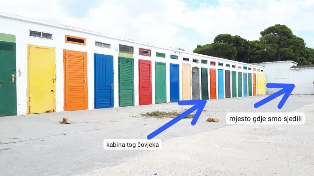 Kabine auf Jadrija, Šibenik Kabine auf Jadrija, Šibenik