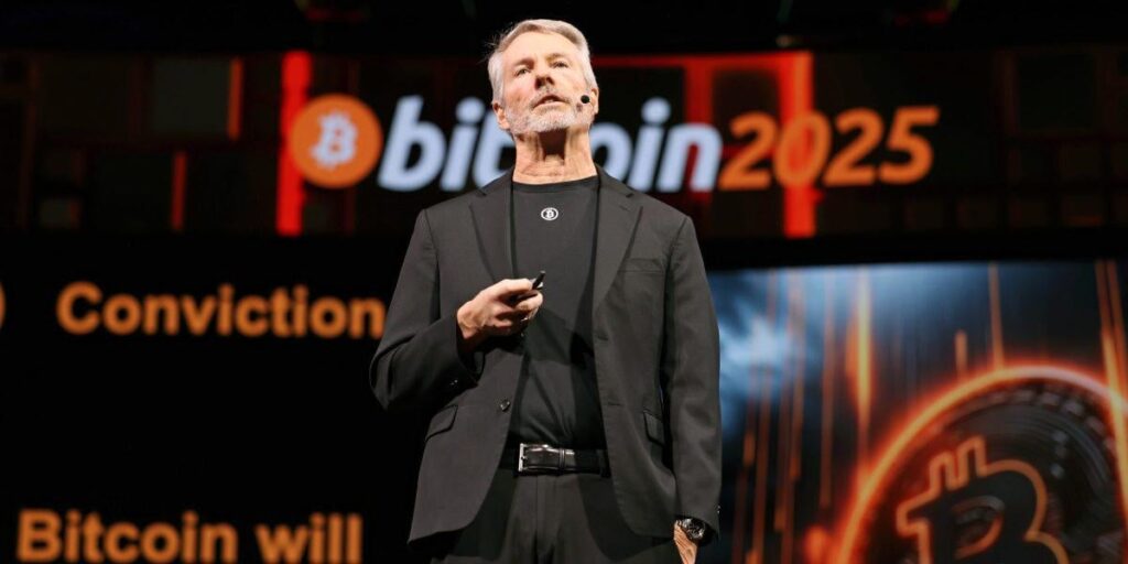 Bitcoin Holdings von Saylors Strategie steigt auf über 70 Milliarden US -Dollar an