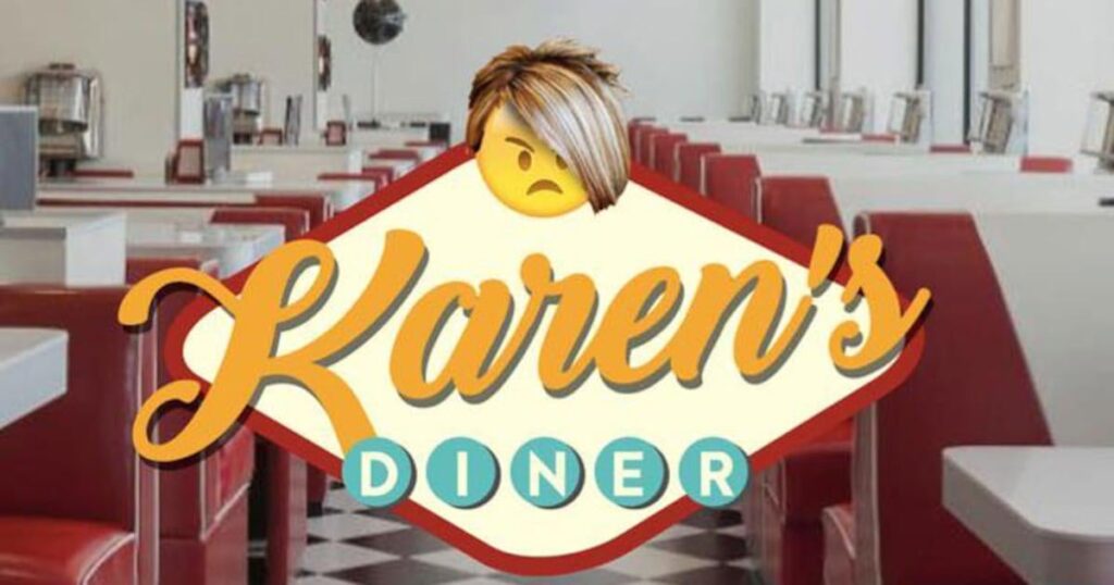 Karen's Diner, um das Finale in Großbritannien zu schließen
