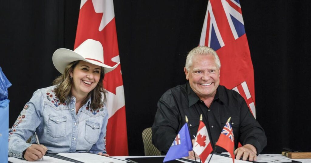 Gillian Steward: Premiers Ford und Smith planen, dass neue Ölpipelines nur ein Pfeifentraum sein können Gillian Steward: Premiers Ford und Smith planen, dass neue Ölpipelines nur ein Pfeifentraum sein können