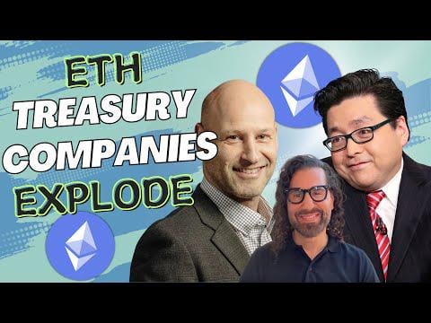 Ethereum Treasury Companies erhöhen ETH 20% in dieser Woche um 20%