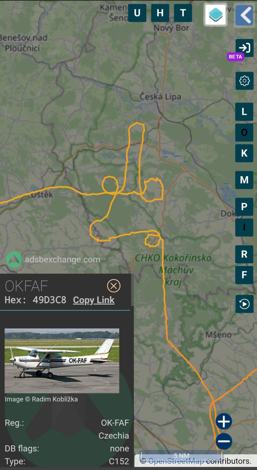 Irgendwo über dem Kokořínsko