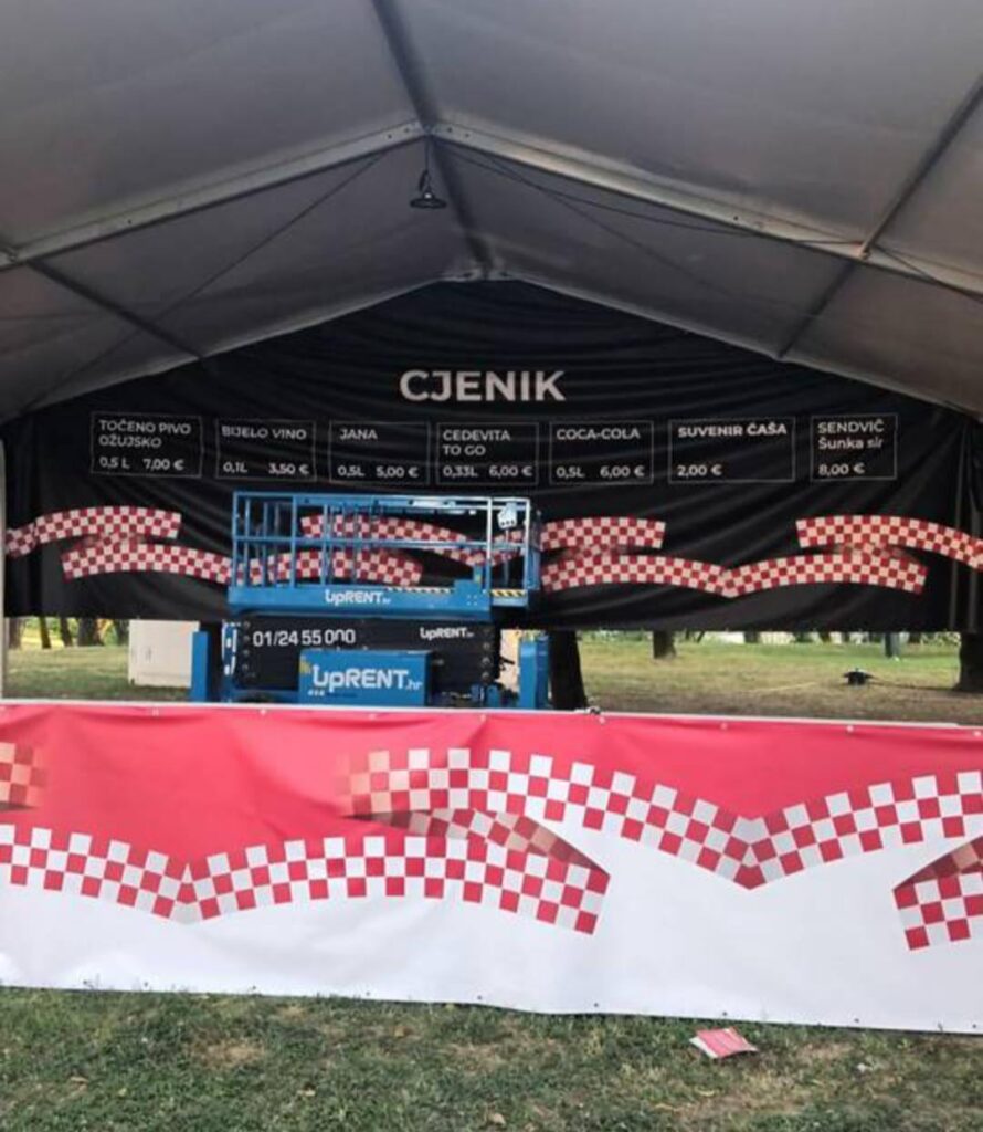 PICE -Preise in einer Fanzone am Bundk. Was sind die Preise für Pizza nur beim Konzert selbst?