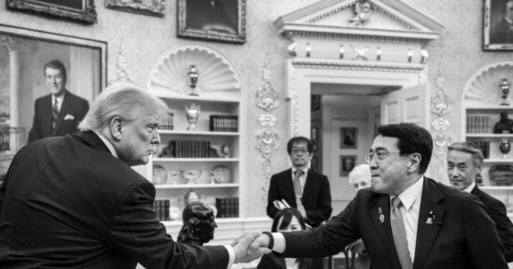 Trump macht Zugeständnisse nach Japan auf 20% Auto -Tarifnachfrage; Details der Japan-USA-Verhandlungen Trump macht Zugeständnisse nach Japan auf 20% Auto -Tarifnachfrage; Details der Japan-USA-Verhandlungen