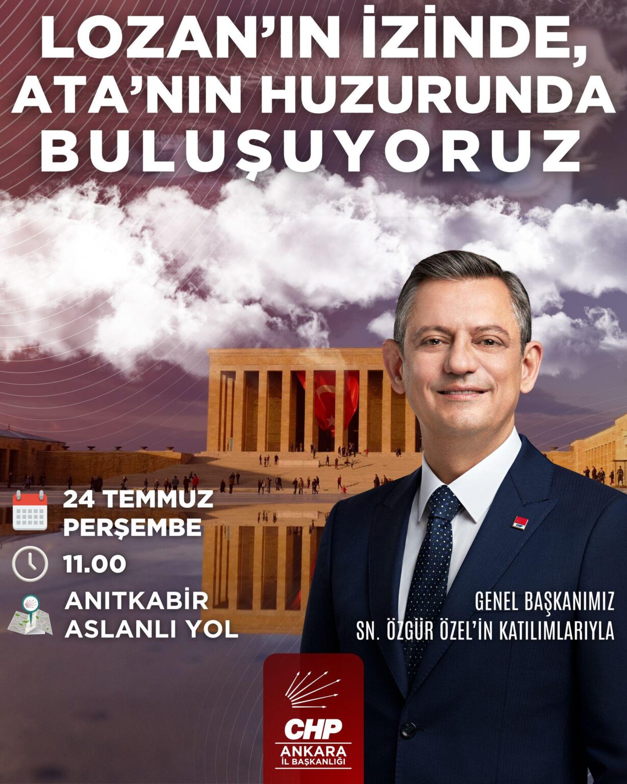 CHP ruft die Menschen in Ankara an, die Menschen unseres Vorfahren zusammen mit Özgür Özel zu treffen