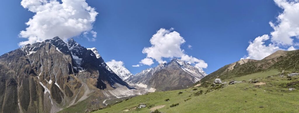 Ansicht von Manaslu Circuit Trek in Nepal