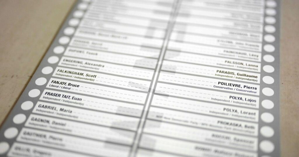 "Längste Stimmzettel" -Gruppenziel