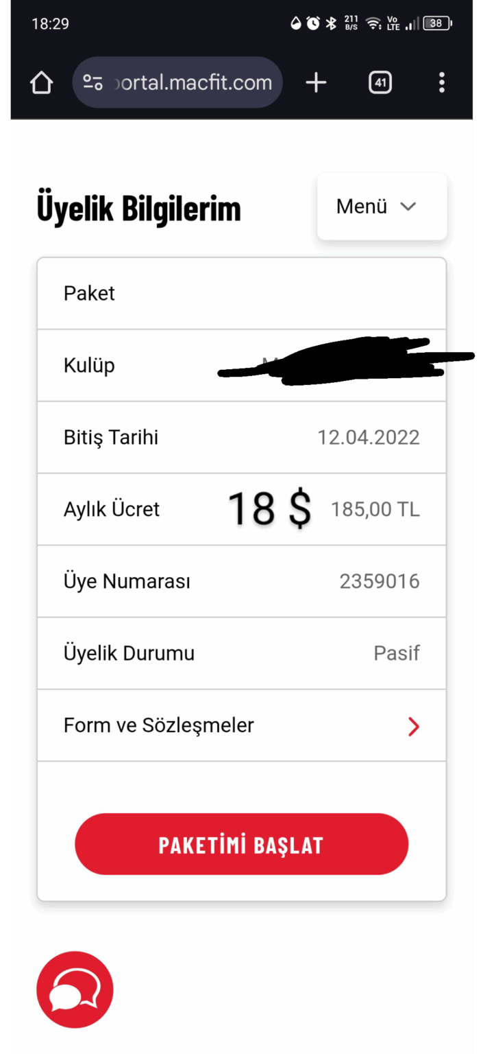 Das gleiche Mitgliedschaftspaket von Macfit in 4 Jahren von 18 bis 80 Dollar. Ich denke, es wird nicht genug gesprochen.