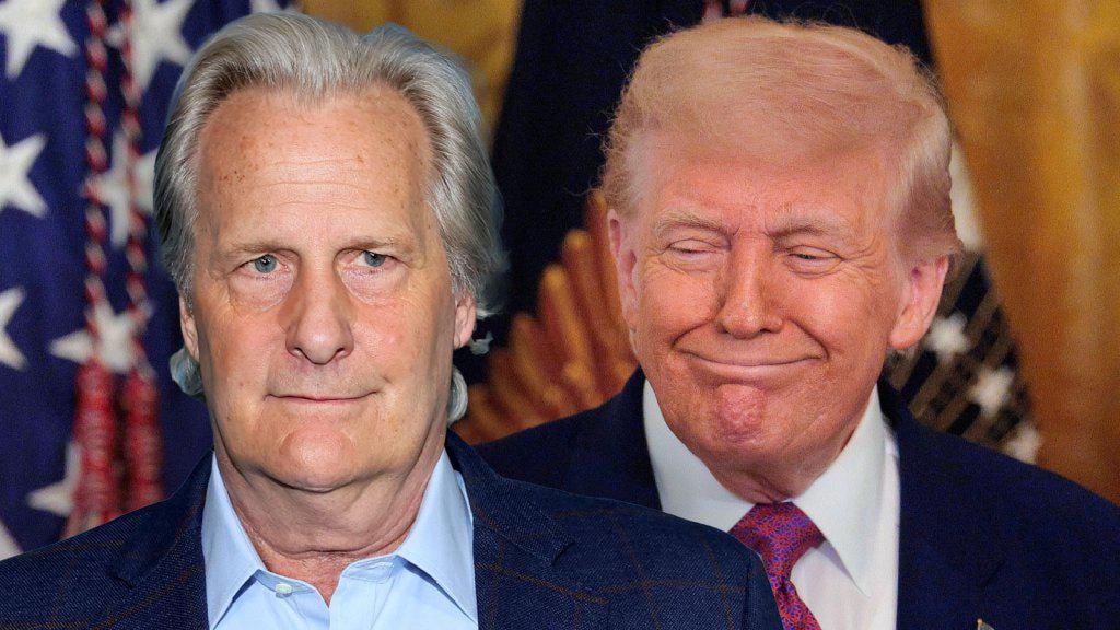 Jeff Daniels sagt, Donald Trump sei "alles, was falsch ist" und hofft, dass seine Anhänger "jede Menge Geld verlieren".