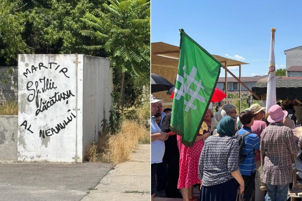 Reportage. Die Pilgerreise von Saint Ilie Lăcătușu unter der Flagge der legionären Bewegung / Erzdiözese Bukarest: Es ist ein Missbrauch. Wenn dies passiert, ist es nicht der Ort des Herrn – hotnews.ro Reportage. Die Pilgerreise von Saint Ilie Lăcătușu unter der Flagge der legionären Bewegung / Erzdiözese Bukarest: Es ist ein Missbrauch. Wenn dies passiert, ist es nicht der Ort des Herrn - hotnews.ro