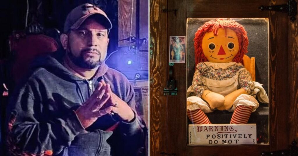 Paranormaler TV -Ermittler Dan Rivera stirbt plötzlich, während er mit einer Spukannabelle -Puppe auf Tournee ist