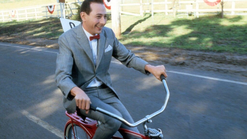 Pee-wees ursprüngliches rotes Fahrrad vom Alamo erworben