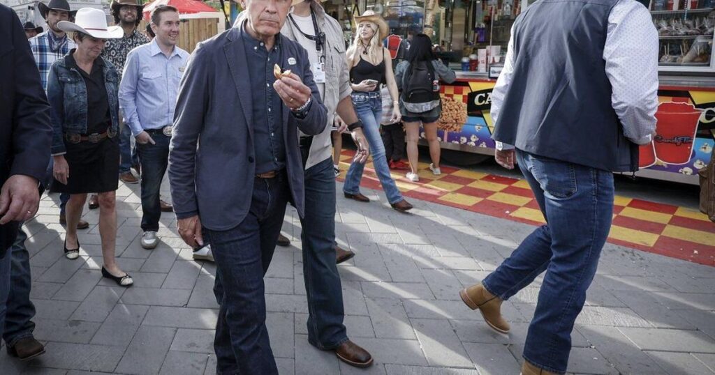 „Was machst du hier?“: Carney macht den ersten Stampede -Besuch als Premierminister "Was machst du hier?": Carney macht den ersten Stampede -Besuch als Premierminister