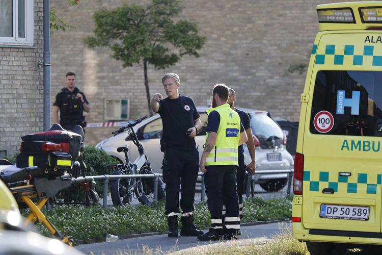 Eine Person ist tot, nachdem er die Episode in Tingbjerg gedreht hat