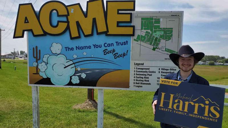 Libertarischer Kandidat im Battle River-Crowfoot ruft auch Poilievre aus