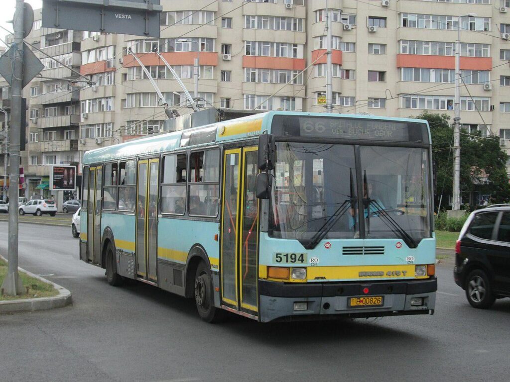 Die rumänische Wiki -Seite über Trolleybusse geht viel detaillierter als die englische