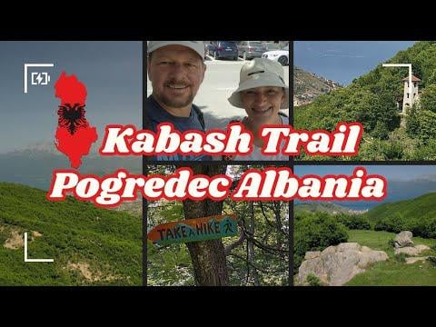 Wanderkabash Trail in Pogradec, Albanien