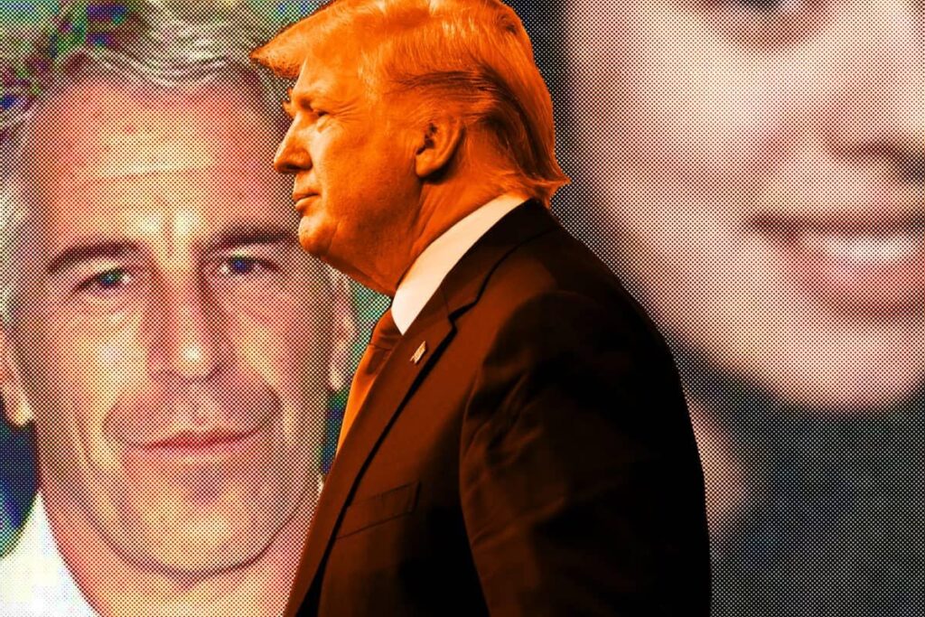 Eine Frau behauptete, sie habe ein 13-jähriges Mädchen für Donald Trump und Jeffrey Epstein für Vergewaltigung eingestellt. • Deep South Voice