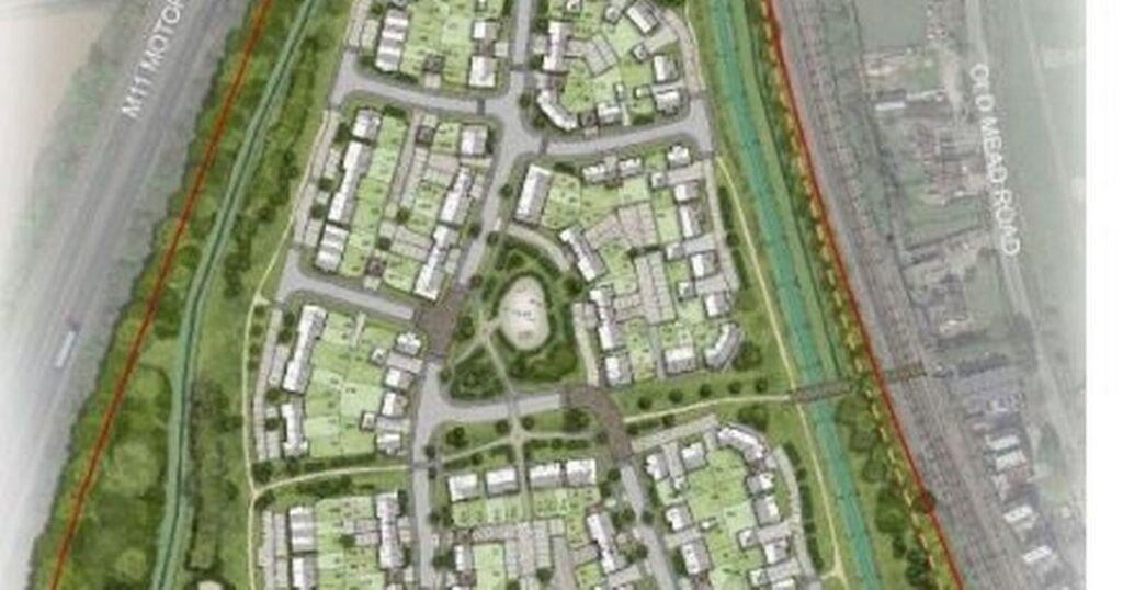240 neue Häuser in Essex -Dörfern geplant, die wegen Lärmproblemen ausgeworfen wurden
