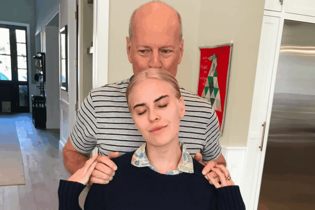 Bruce Willis zeigt den Ersthelfern LA in seltenen Instagram -Erscheinungsbildmännern inmitten Demenz -Kampf herzlichen Dank.