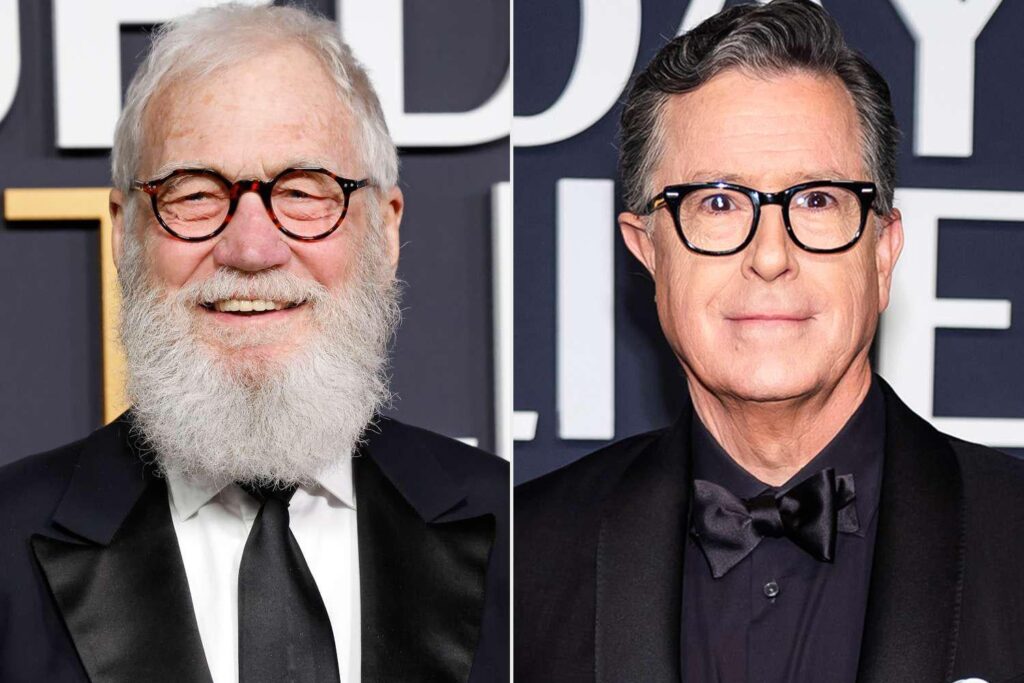 David Letterman belastet die Stornierung von Stephen Colberts The Late Show: „Sie können CBS ohne BS nicht buchstabieren“ David Letterman belastet die Stornierung von Stephen Colberts The Late Show: "Sie können CBS ohne BS nicht buchstabieren"