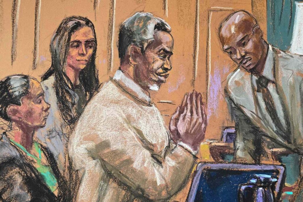 Sean 'Diddy' Combs, die von den meisten schwersten Zählungen freigesprochen wurde, wurde wegen Prostitutionskosten verurteilt