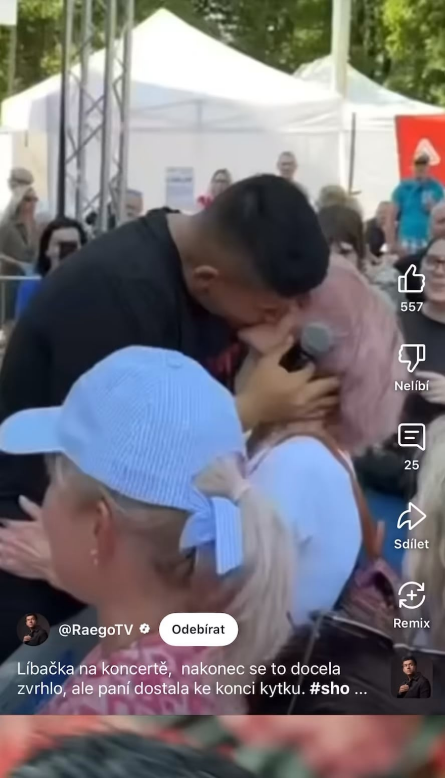 Richtiger Zugang zu einem Rockfan