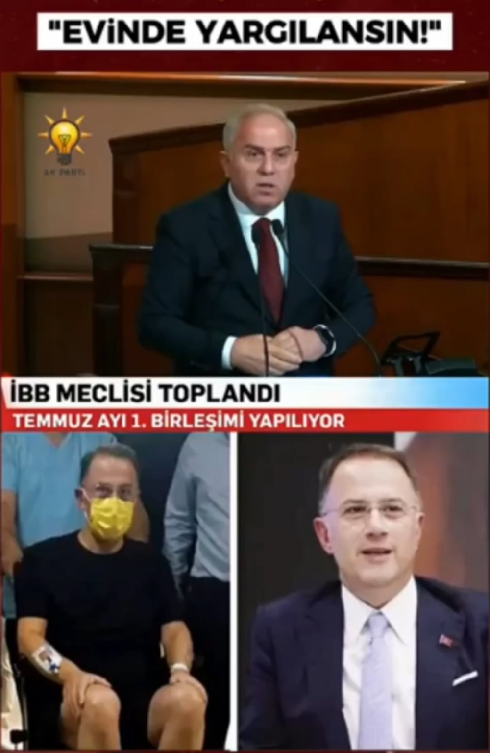 AKP ‚Fatih‘ Bürgermeister, IMM, sagte bei der Versammlung: „Es gibt Krankheiten. Murat Çalık -Studie zu Hause“ AKP 'Fatih' Bürgermeister, IMM, sagte bei der Versammlung: "Es gibt Krankheiten. Murat Çalık -Studie zu Hause"