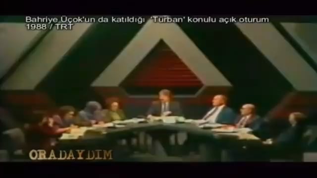 Bahriye Üçok, der islamische Historiker, der durch Attentat getötet wurde, erklärt, warum er gegen den Turban war