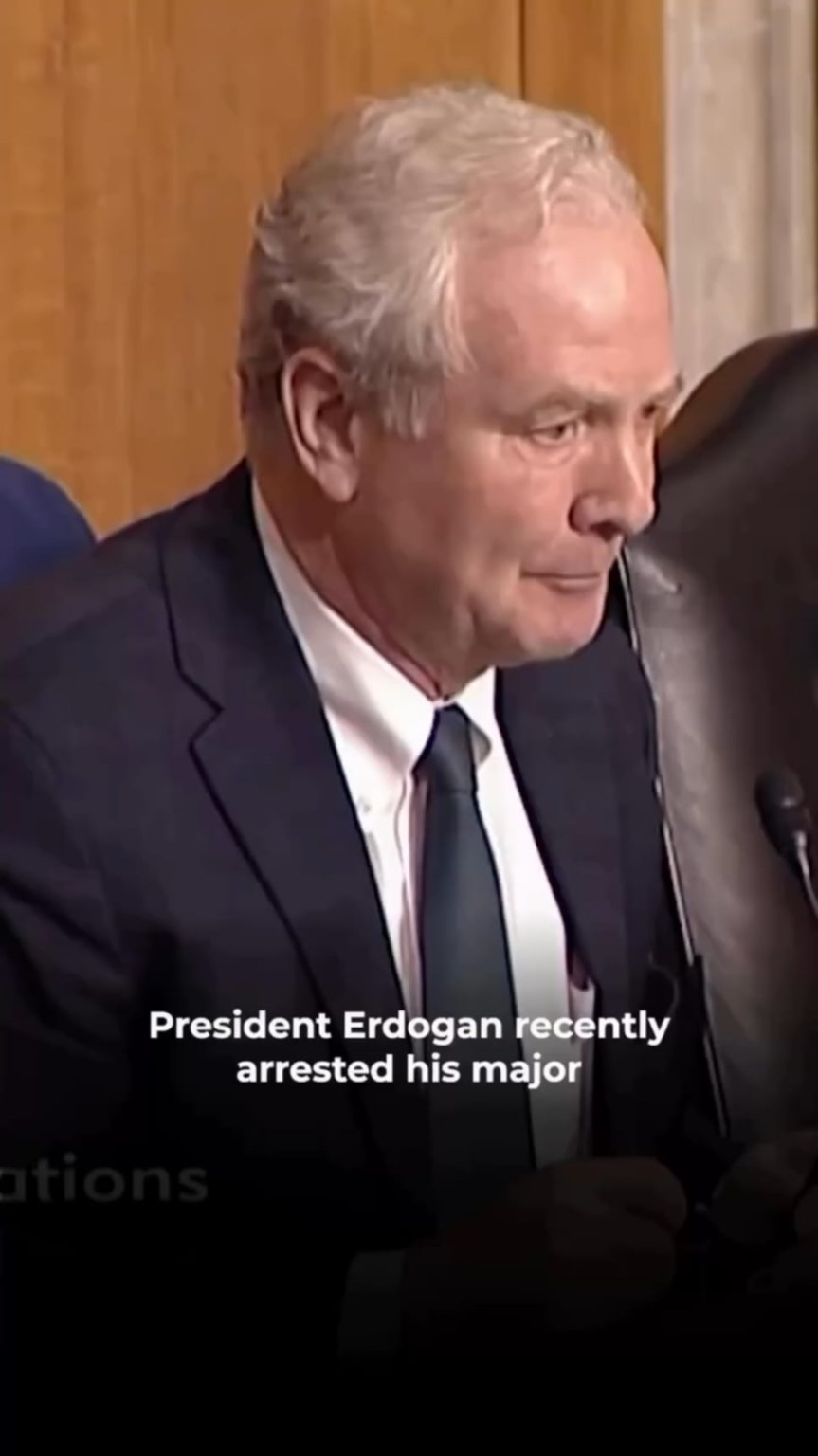 Die alte Rede von Senator Chris Van Hollen (USA) über Trump und Erdogan: