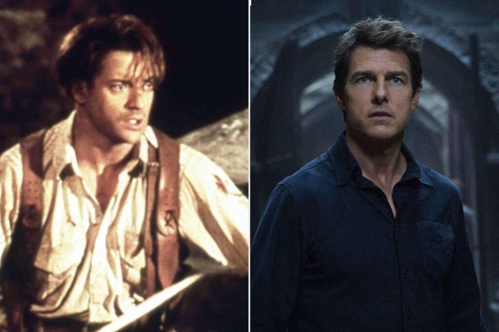 Brendan Fraser bietet seine Einstellung an, warum Tom Cruises The Mummy Neustart nach seiner Hit -Trilogie bombardiert wurde